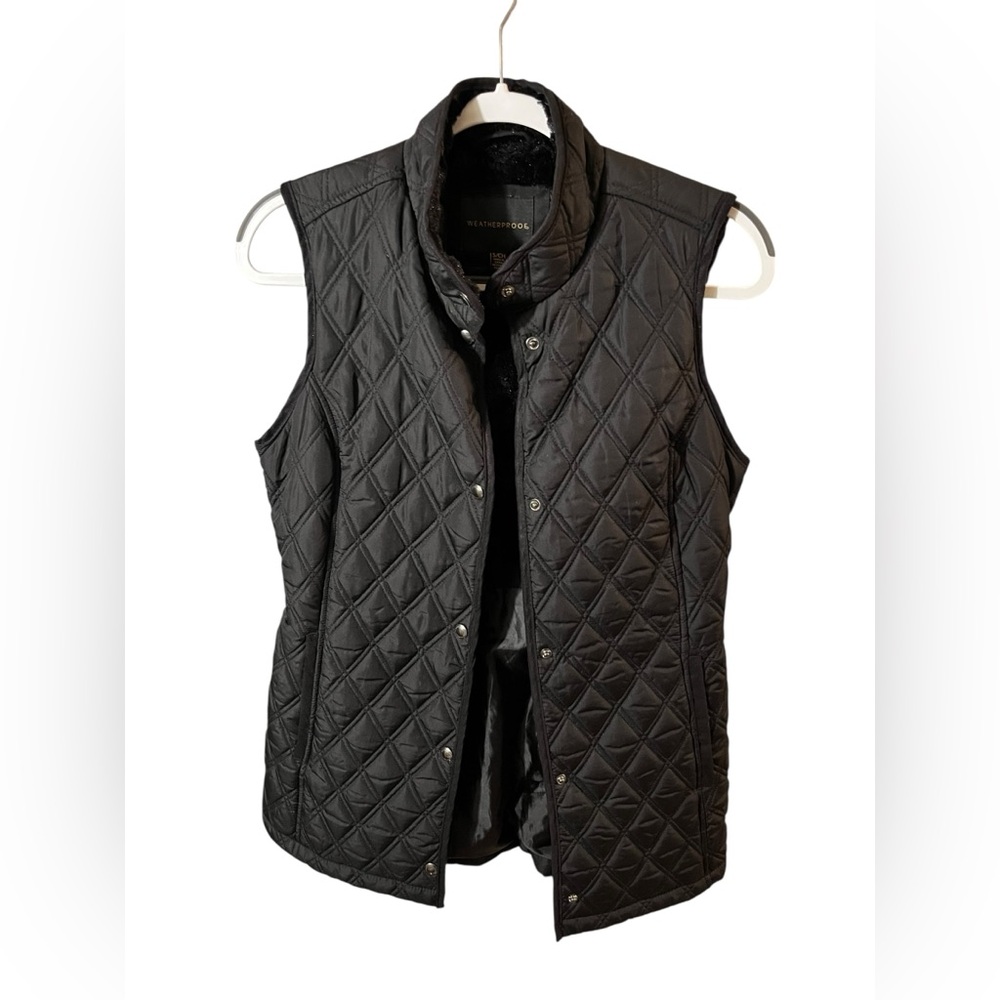 Weatherproof Women's Dark Quilted Vest